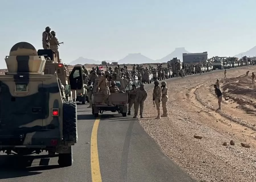 غارات للتحالف بالتزامن مع اشتباكات بين الانتقالي ودرع الوطن في الخشعة بحضرموت (تفاصيل)