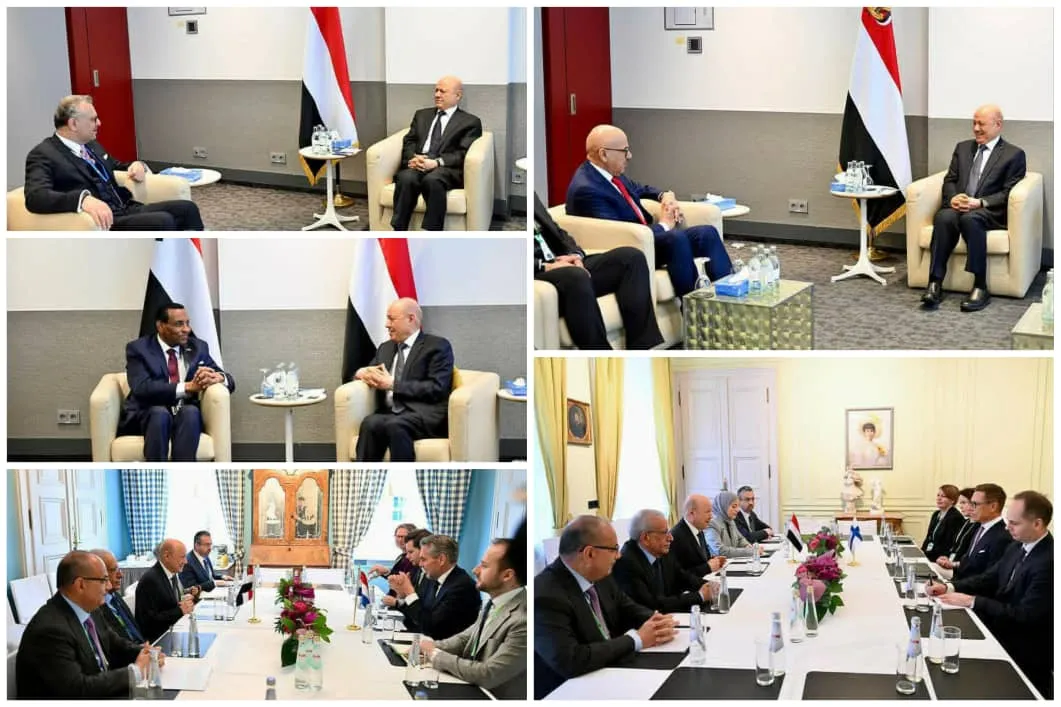 الرئيس العليمي يحشد دعمًا دوليًا لاستعادة الدولة وردع المشروع الإيراني (تفاصيل)