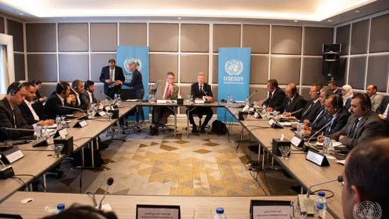 اجتماعات في عمّان بين ممثلي الحكومة الشرعية والحوثيين لبحث خفض التصعيد